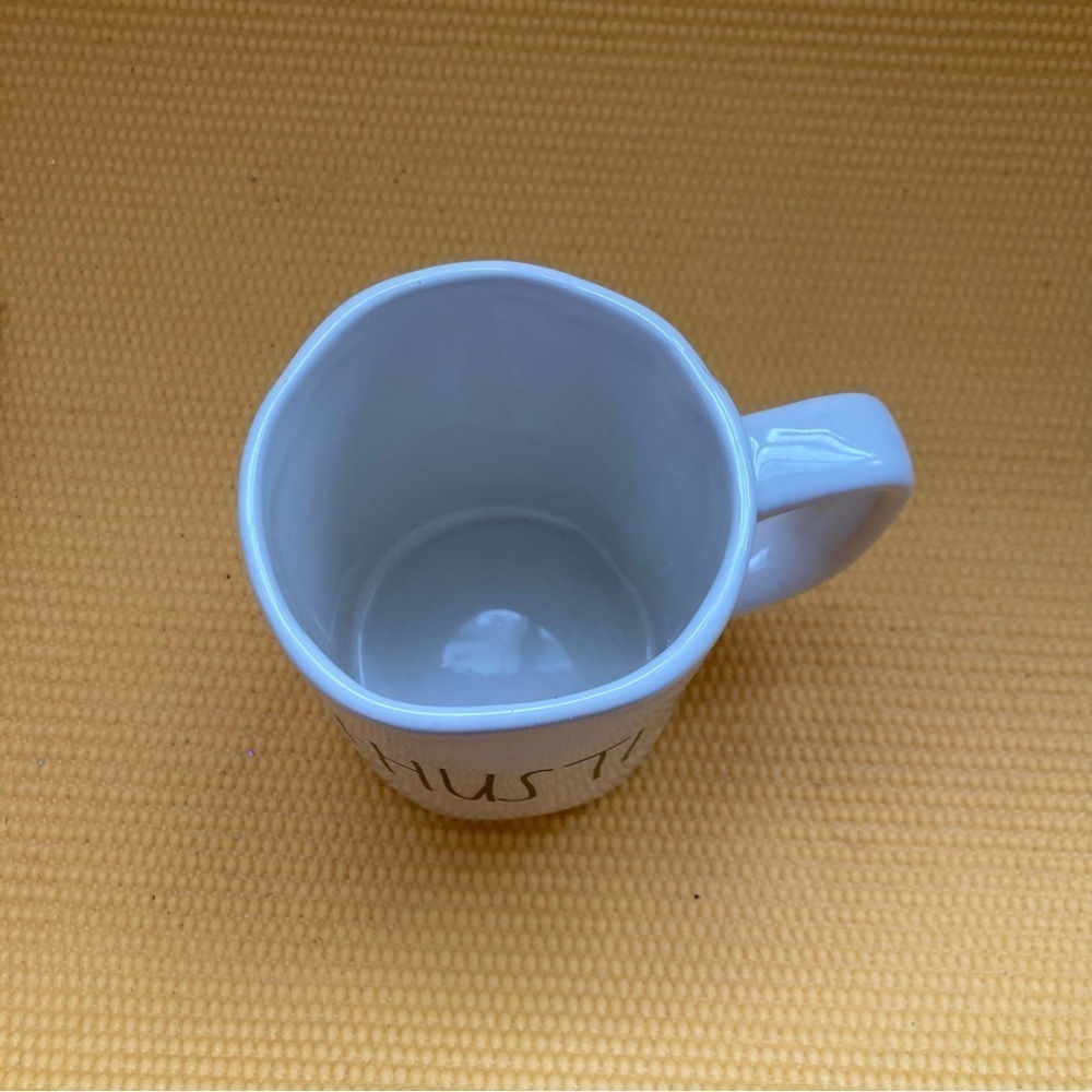 RAE DUNN BY MAGENTA " #HUSTLE” CERAMIC COFFEE MUG 14oz. - Picture 5 of 7